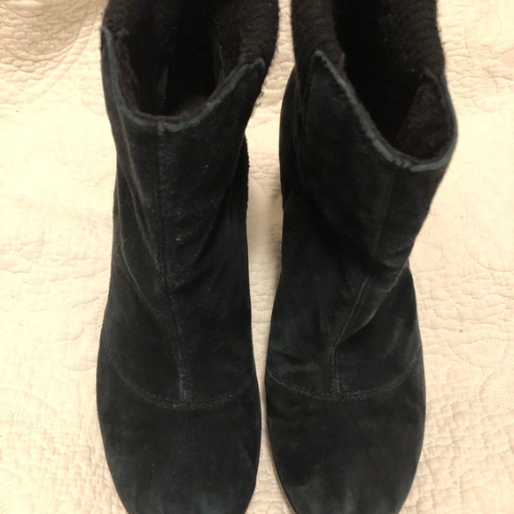 Kenneth Cole Reaction size 9 Med black booties - Picture 6 of 11